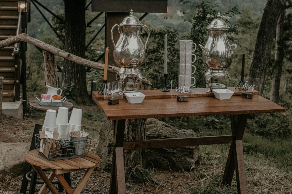 Pick up the perfect supplies for your drinks table for your DIY wedding. Dispensers, carafes, buckets. Your guests will enjoy whatever beverages you serve. 