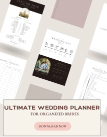 Wedding planner from One Blushing Bride